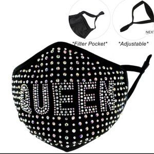 "QUEEN" Mask with Filter Pocket